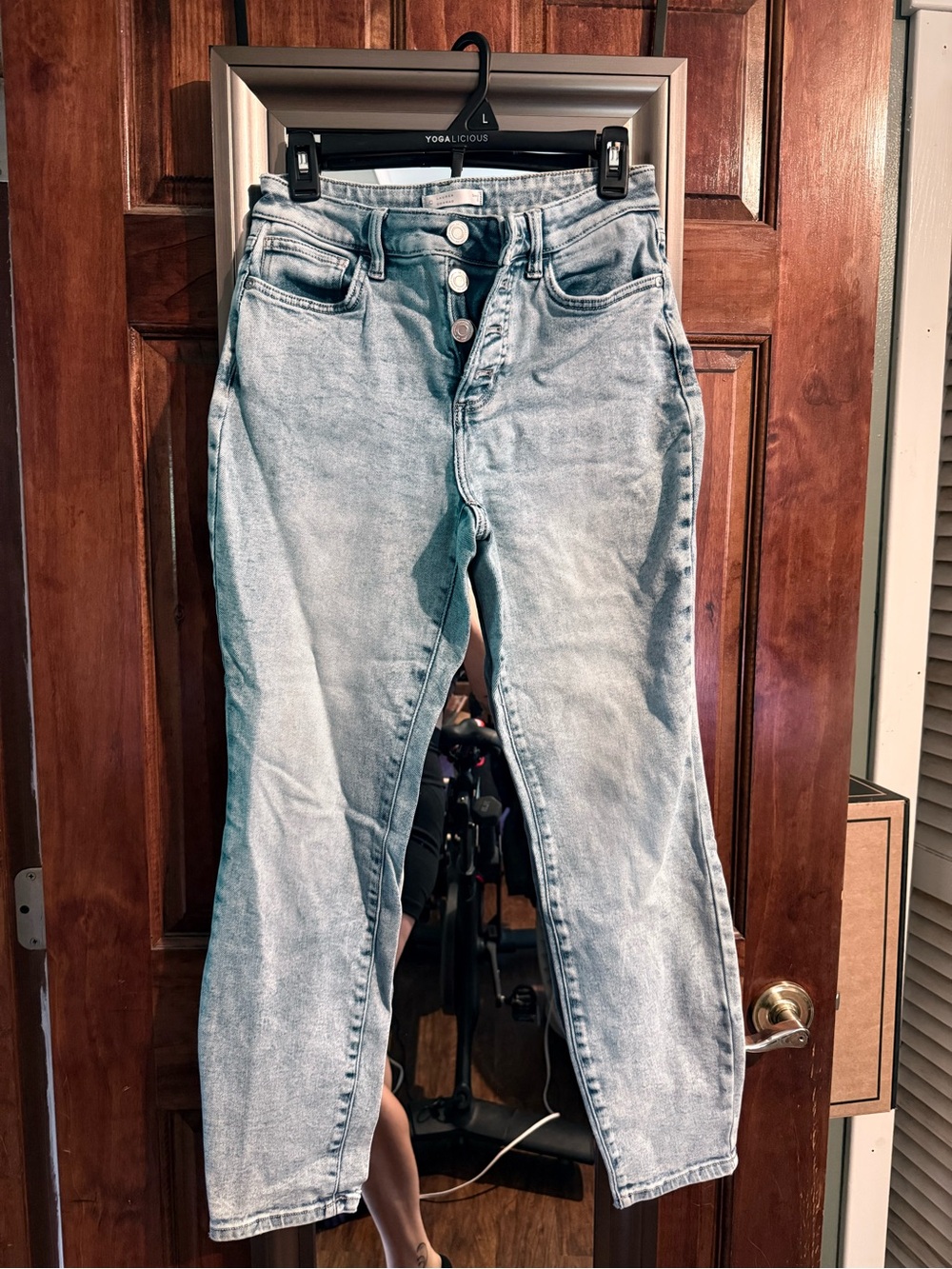 High rise jeans- Lauren Conrad